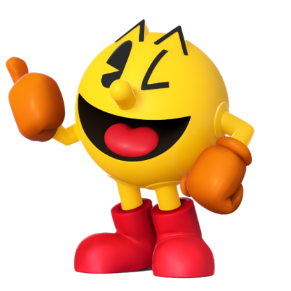 Pac-Man (Transparent) Roblox decal