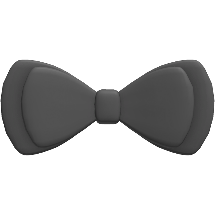 gray bow tie