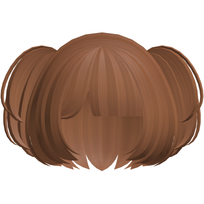 🐾 sweet mini fluffy layered moe pigtails ginger