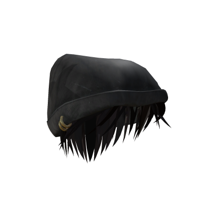 Grey Aesthetic Beanie With Brown Hair Roblox item