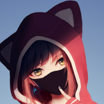 Night Felix as a blue moon