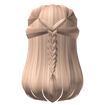 Back Braided Hair in Blonde Roblox item