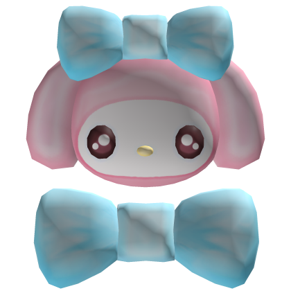 Kawaii Bunny Bow Hairpiece
