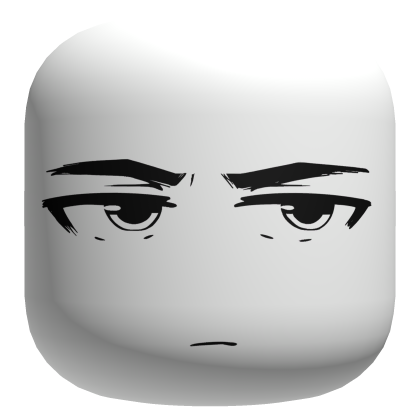 Suspicion Mode Manga Face Roblox item
