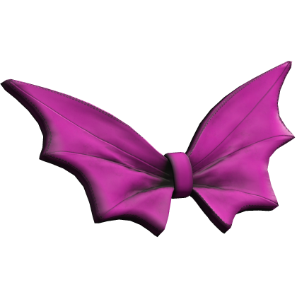 Cutesy Grunge Alt Gothic Bat Hair Clip Pink