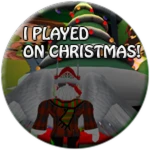 YOU PLAYED ON CHRISTMAS! Roblox badge thumbnail
