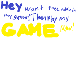 Admins in my game's  admin game v2