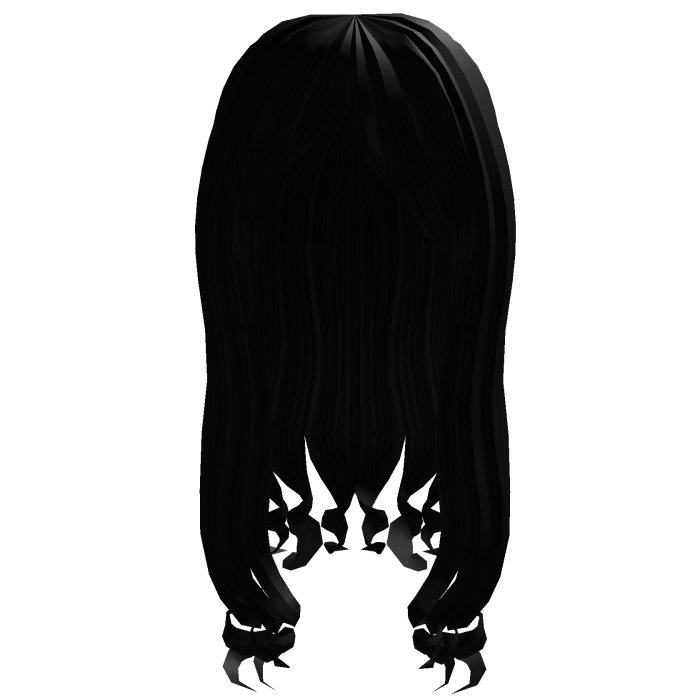 Flowing Effortless Curls Hairstyle In Black