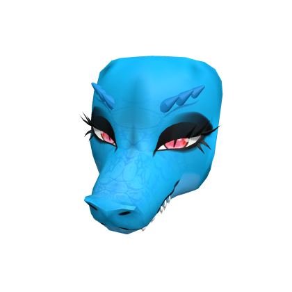 Blue Scalie Head [Animated Eyes] Roblox item