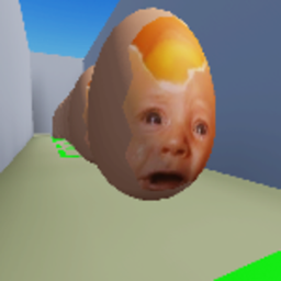 Sad Egg Baby Line Waiting OBBY Simulator 👶🥚