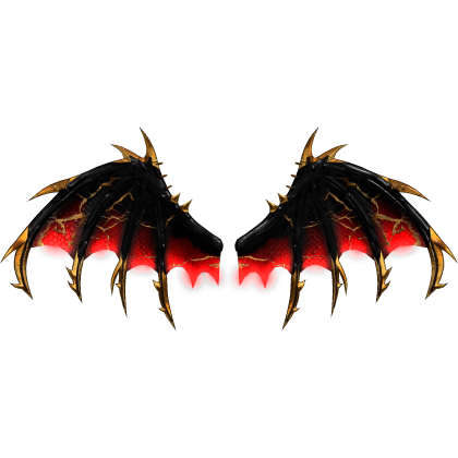 [EMISSIVE] Royal Golden Shadowpiercer Wings