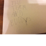 The team and buddys