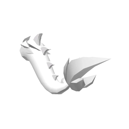 White Kemono Dragon Tail | Roblox Item - Rolimon's
