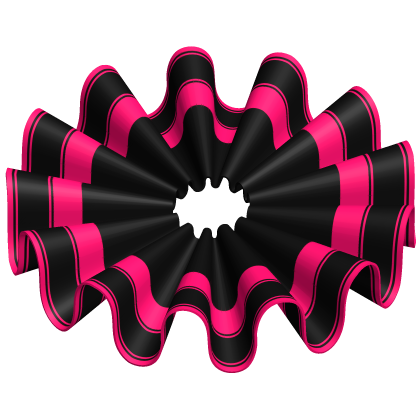 Bright Pink Clown Jester Ruffles Roblox item