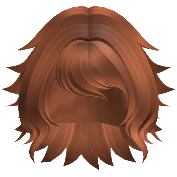 Messy Fluffy Bob Hair (Ginger)