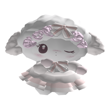 (Holdable) Huggable kawaii sheep plushie
