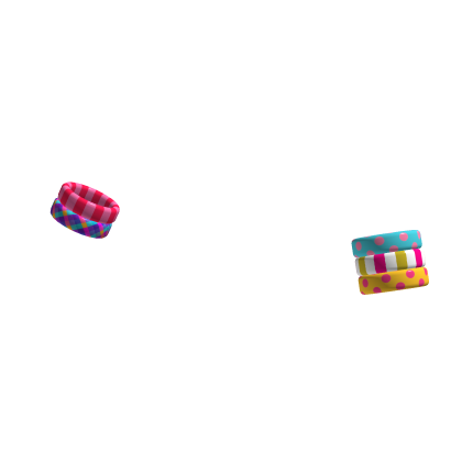  Chunky funfetti bangles