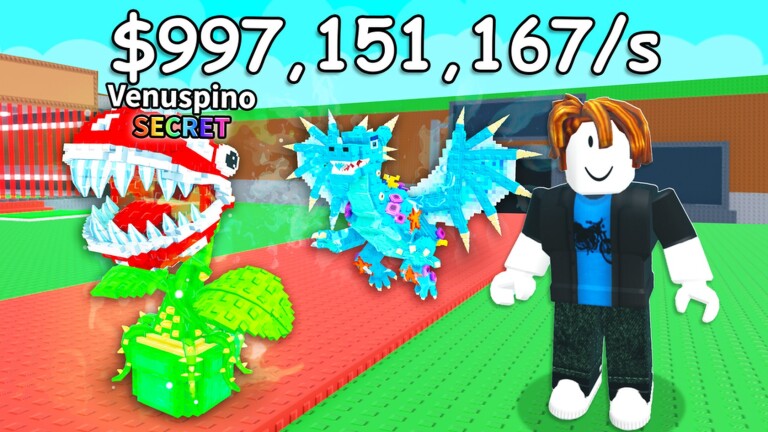 Steal a Brainrot Roblox thumbnail showing the game scene.