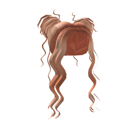 Curly Q Messy Buns Roblox item