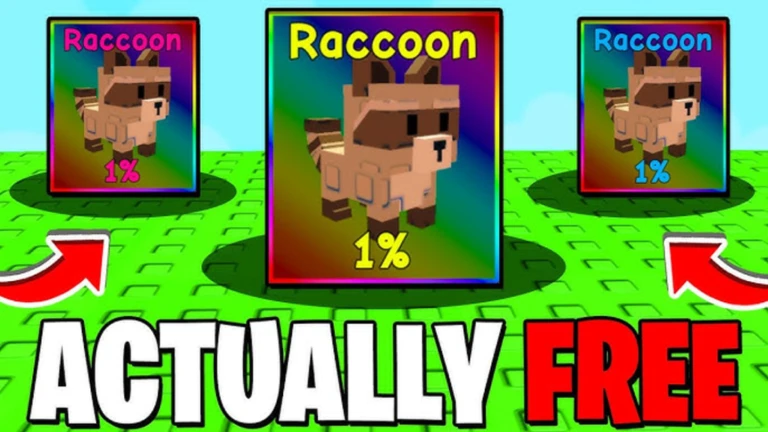 [🦝FREE RACCOON!] Grow a Garden Obby🍏