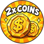 2x Coins Roblox gamepass thumbnail