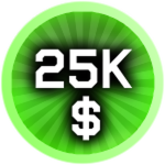 25k Cash