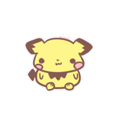 Cute Pichu Roblox decal