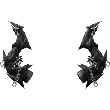 Silver Chained Black Horns