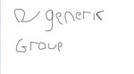 a generic group!