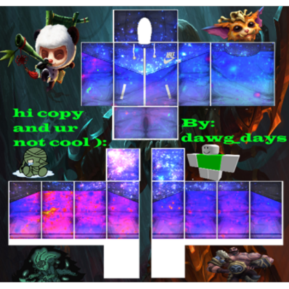 Images/galaxy hoodie template Roblox decal