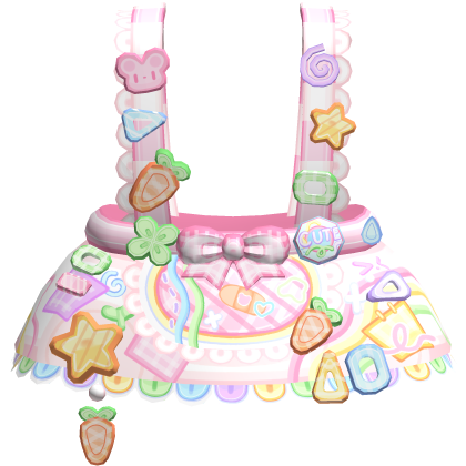 Cute Kawaii Decora Bunny Overalls 3.0 Roblox item