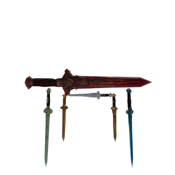 Master Ultmate Six Elemental Swords Aura