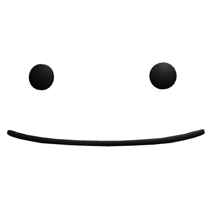 🙂 Small Simple Smile Face (3D) 🙂 Roblox item