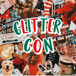 glitter con