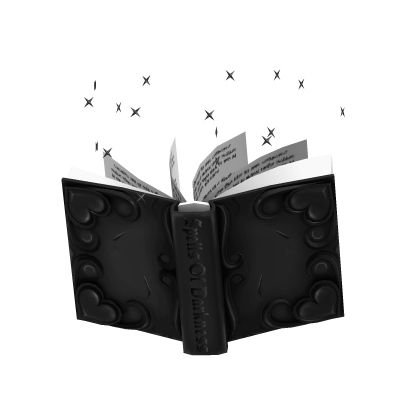 Magical Wicked Spell Book - Darkness