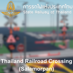 Thailand Railroad Crossing (Nakhonsithammarat)