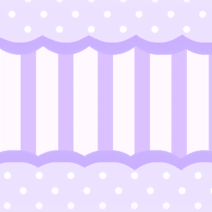 Cute Purple Polka Dots & Stripes