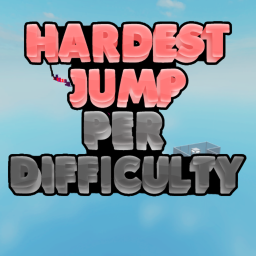 🎮The HARDEST Jumps Per Difficulty Chart Obby🎮