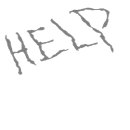 grunt1994's Help Door Decal(TRANSPARENT) Roblox decal