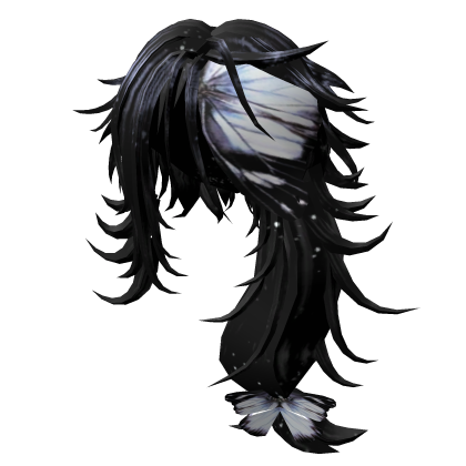 Moon Butterfly Low Angel Ring Ponytail Spiky Hair Roblox item