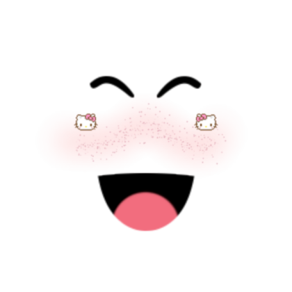 hello kitty face Roblox decal