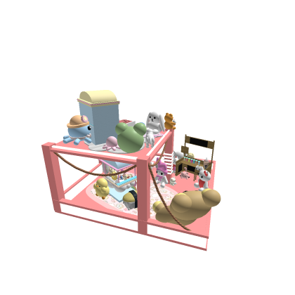 Kawaii toy room.