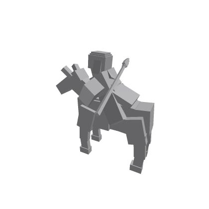 Meshes/neolithic horseman