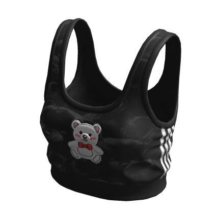 Cute Bear Cropped Tank[SUSIE]