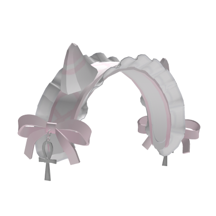 Sweet maid bonnet kawaii cross devil pink Roblox item