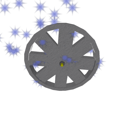 The thing of spinning water
