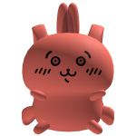 Cute Red Usagi Chiikawa Backpack