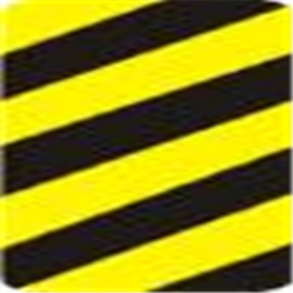 warning stripes sign Roblox decal