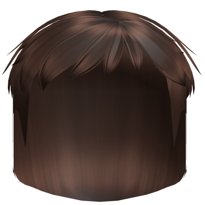 Combed Messy Boy Hair (Brown) Roblox item