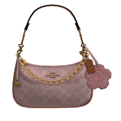 Coach Teri Shoulder Bag Powder Pink